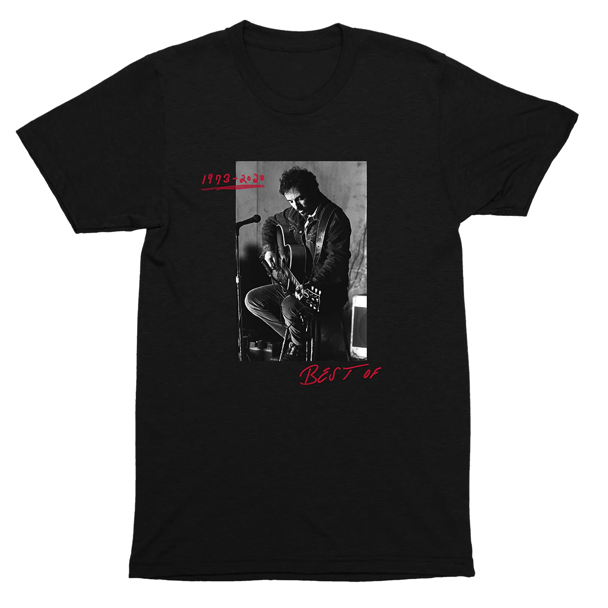Best Of Bruce Springsteen Black Tee