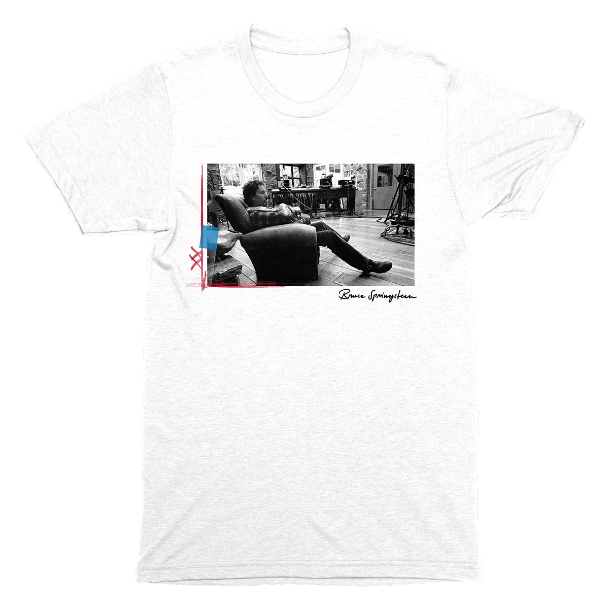 Best Of Bruce Springsteen White Tee