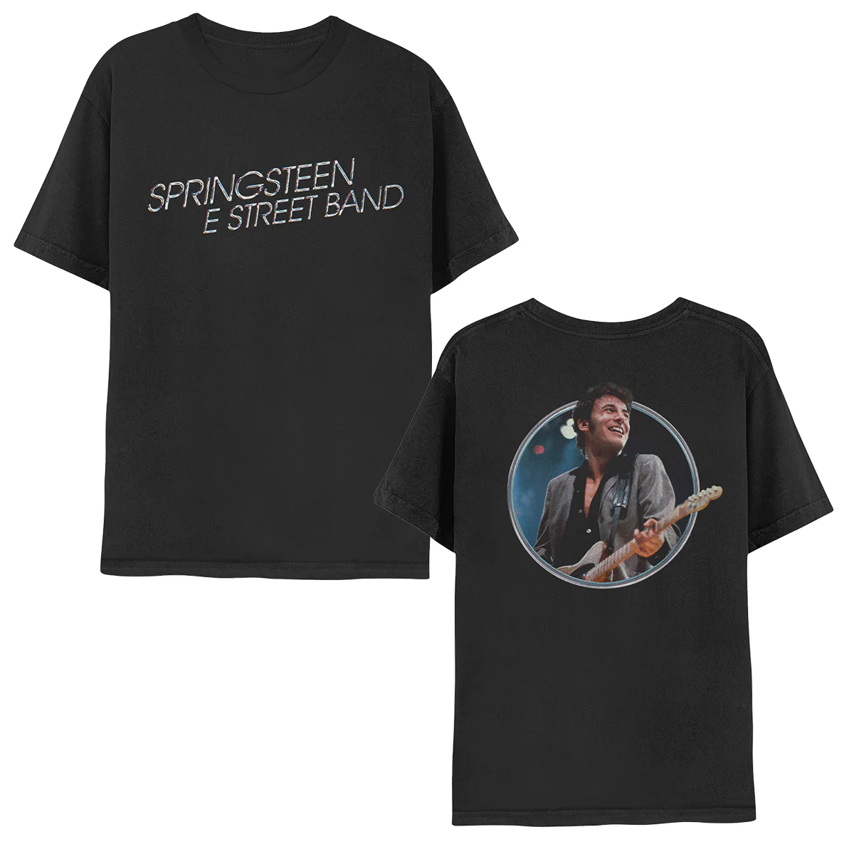 Springsteen and E Street Band Black Tee - Image 2