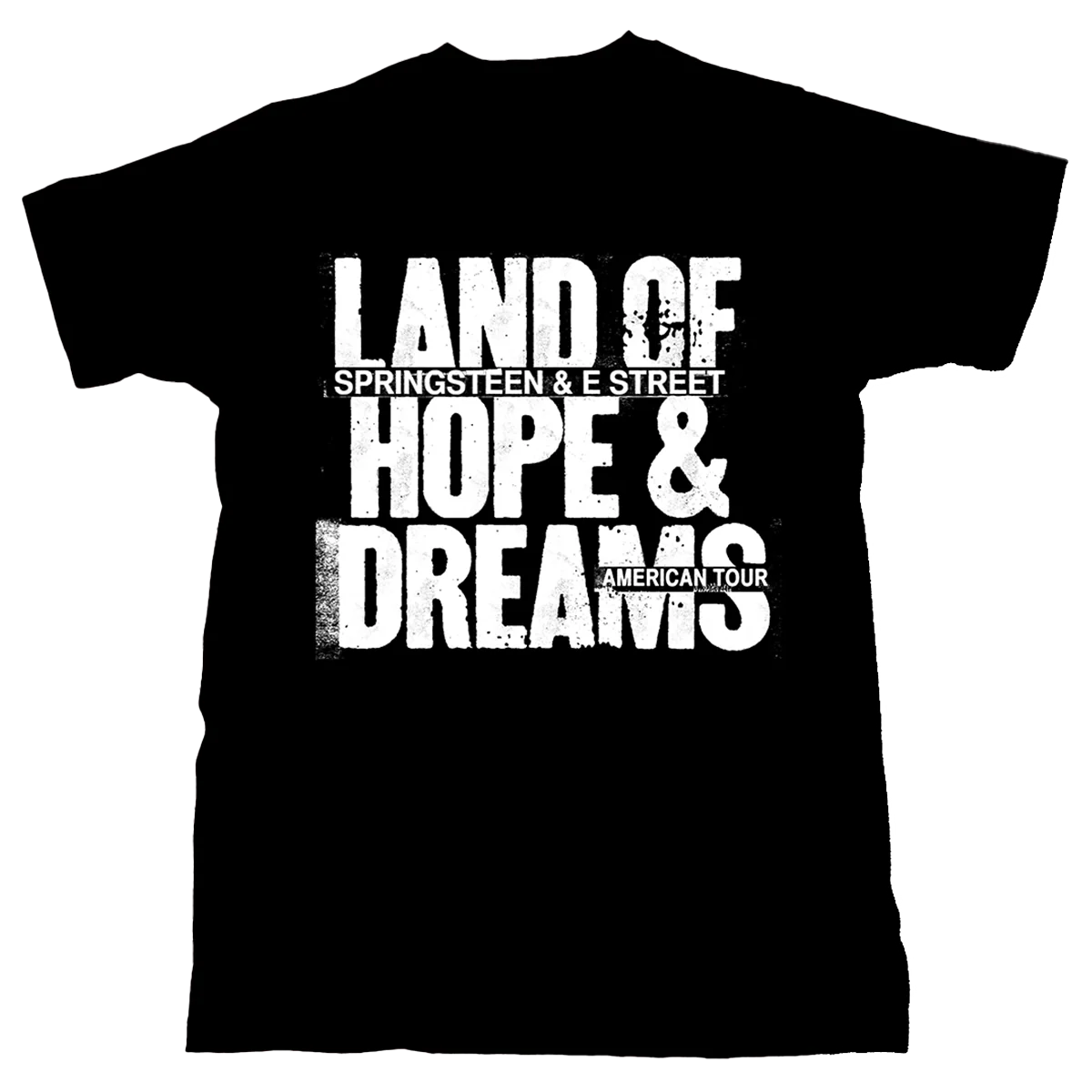 2026 Land Of Hope & Dreams American Tour Announcement Tee - Black
